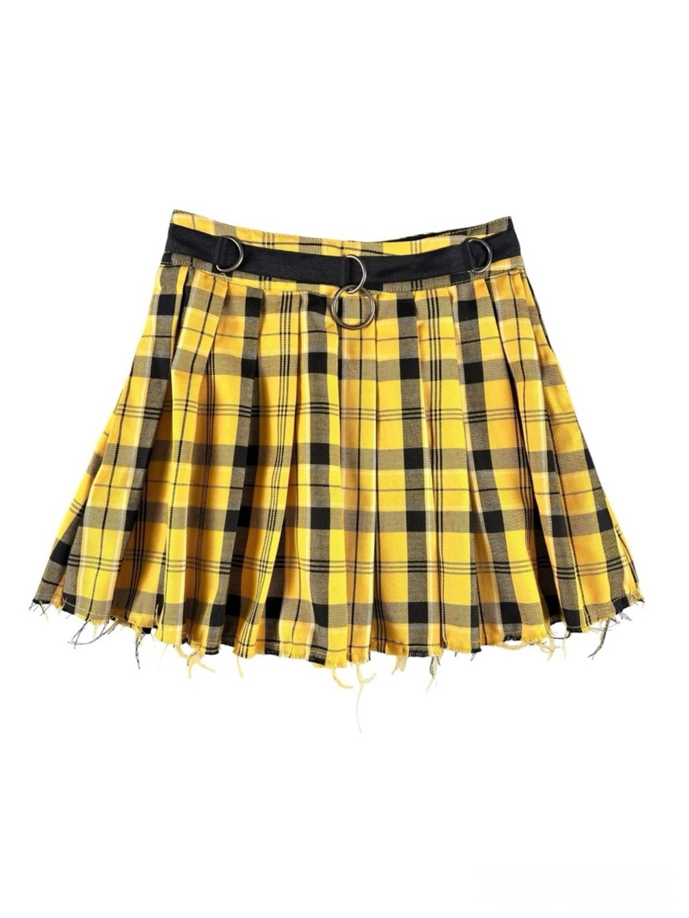 Dolls Kill Current Mood Sunny Dress Code Plaid Skirt Size XS New